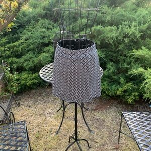 Elegant Black and White Patterned  tennis skort Skirt ,